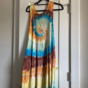 Hardly worn tie dye dress by Aqua